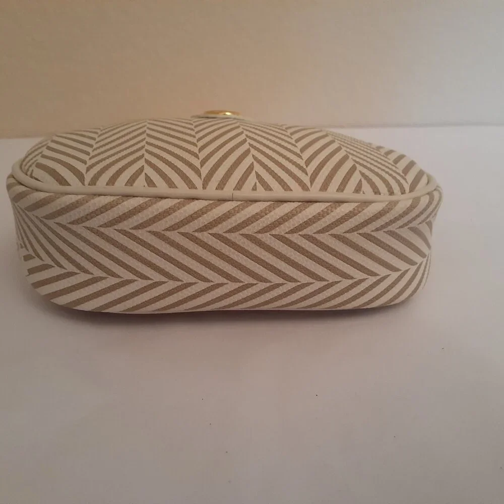 Mark Cross cream tan